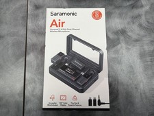 Saramonic AIR02 2-Person Wireless Mic System w/Lavalier Mics - Camera/Phone