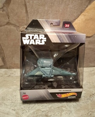 Mattel Hot Wheels Star Wars Starships Select - TIE AVENGER NEW #35 Metal