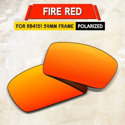 1.5MM POLARIZED Replacement lenses for RB4151 59mm Frame Anti-Scratch