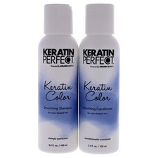 3 Pack Keratin Color Duo by Keratin Perfect for Unisex - 2 Pc Kit Set