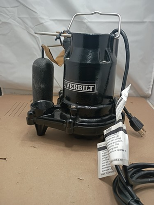 #ad Everbilt 1 3 HP Cast Iron Submersible Sump Pump HDS30 $99.99