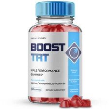 Boost TRT Male Gummies, BoostTRT Advanced Men Health Performance Gummy 60ct