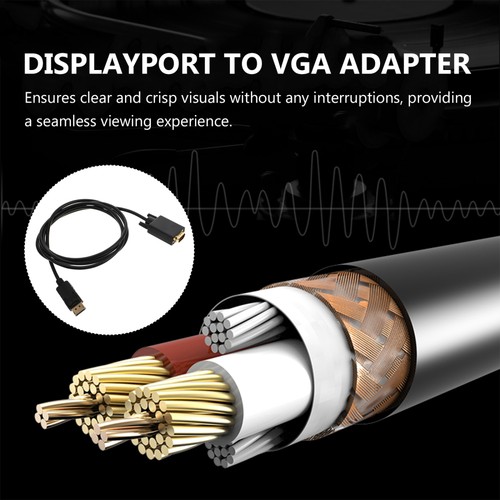 Audio and Video Equipment Conversion Cable Displayport for Monitor Vga Adapter - 第 10/12 張圖片