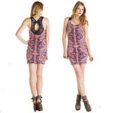 Free People Digital Damsel Mini Dress