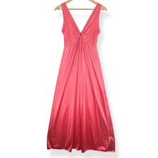 Vanity Fair Maxi Lingerie Nightgown Womens Size 36 Vintage 70s Romantic USA Made