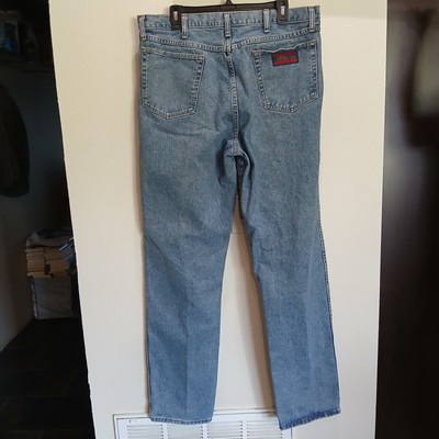 Wrangler 20X Jeans Mens 38x36 (36x34) Blue Style 22 Medium Wash Cowboy Rodeo USA