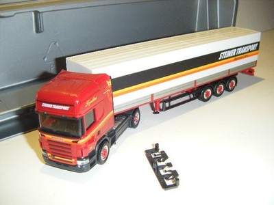 Herpa 296335 Scania R PSZ Steiner Transport Rapperswil-Jona Schweiz Suisse