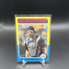 2024 Topps Heritage High Number - #510 Austin Hedges - Cleveland Guardians