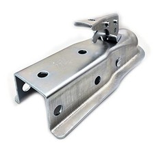 Straight Tongue Trailer Coupler, 2" Ball, 2-1/2" Channel, 3500LBS for Towing