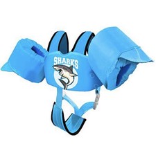Kids SHARK Swim Vest Life Jacket for 30-55 Pounds Boys and Girls 2-7 -Floaties