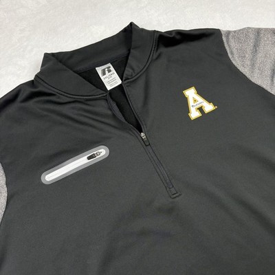 Appalachian State Mountaineers Russell Jacket Mens 2XL Black NCAA Football