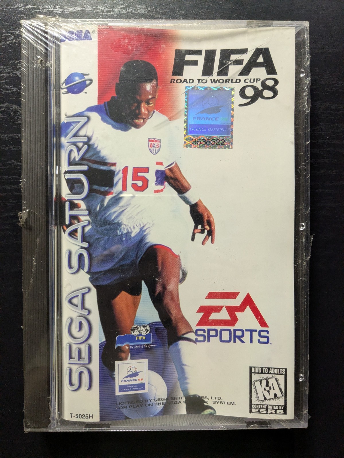*New & Factory Sealed*   FIFA 98 Road to World Cup  -  Sega Saturn  RARE