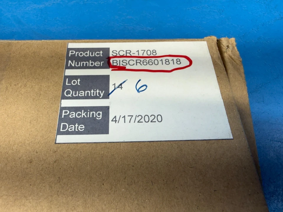 Paquete de 6 semiconductores tiristor Westcode BISCR6601818 Foto 3 de 4