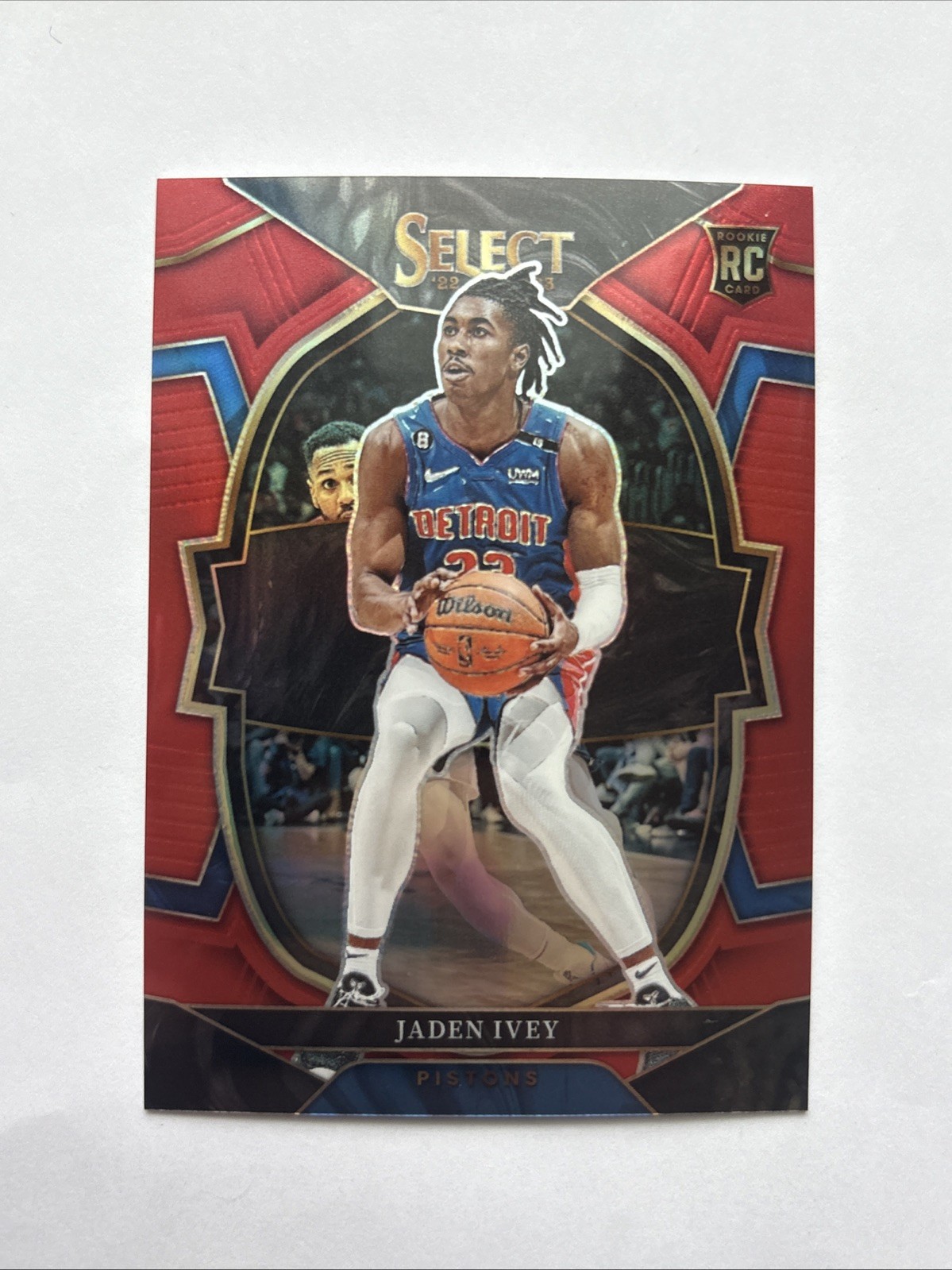 2022-23 Panini Select Concourse Red Prizm /199 Jaden Ivey #87 Rookie RC