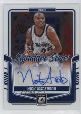 2024-25 Panini Donruss Optic Signature Series Nick Anderson #SS-AND Auto 11ng
