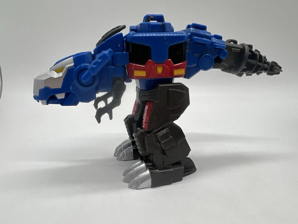 Lot Of 4 Playskool Transformers Rescue Bots Optimus Dinobot, Blurr, Bumblebee Br - Image 2 of 4