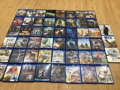 Big Blu-ray Collection Lot of 51 Movies Excellent some sealed