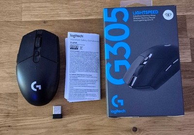 Logitech G305 LIGHTSPEED kabellose Maus mit originalen Logitech Empfänger + OVP