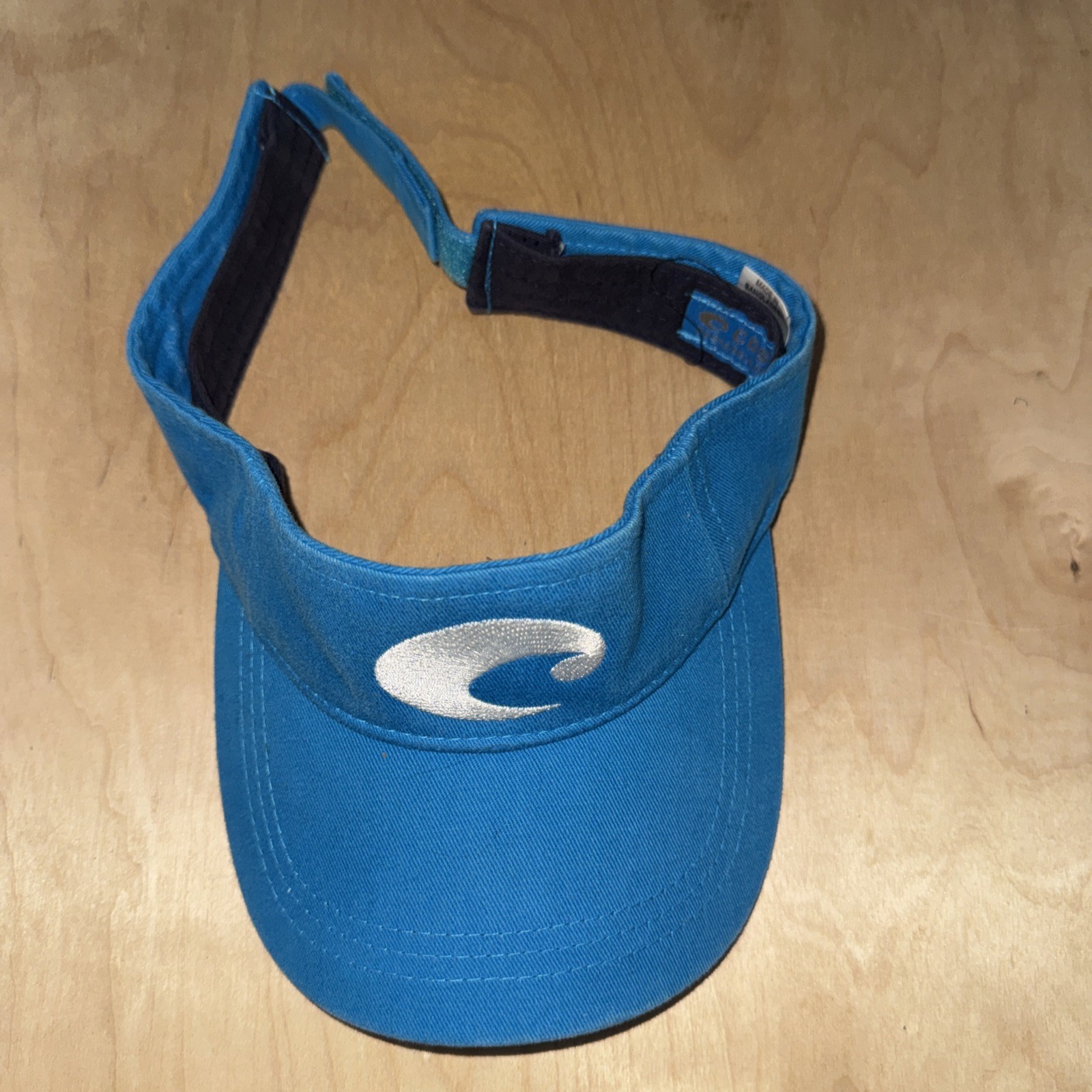 Blue Costa Adjustable Visor Hat - image 1