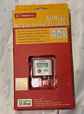 NEW XtremeMac AirPlay FM Transmitter for Apple iPod photo, mini 3rd  4th Gen