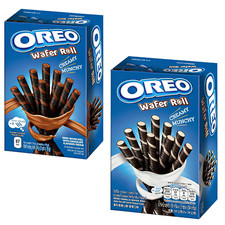 Image of Oreo Wafer Roll Creamy Munchy Chocolate Vanilla Biscuit Snack Box