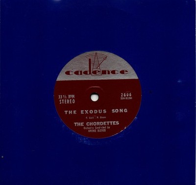 Chordettes (The):The exodus song/Theme from goodbye again :US Cadence:1961