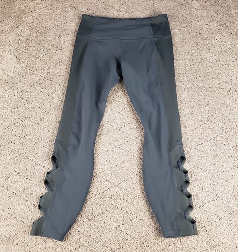 Athleta Leggings Womens S Blue Cobra Tight Compression Pull On Athleisure Gym - Picture 1 of 7