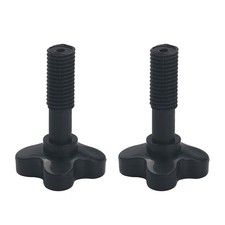 1 Pair Canopy Fixing Screws Bolt Black Plastic Screws For Garden Swing Chairs