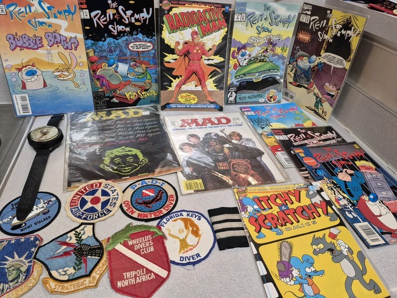 Huge Vintage Junk Drawer Lot Collectibles Box Resellers Bulk Wholesale Treasures