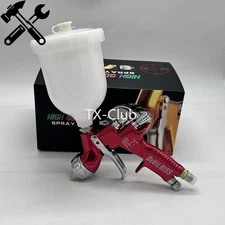 Devilbiss Red Spray LVMP Car Pain Tool Pistol Gun GTI PRO LITE 1.3 Mm Nozzle New