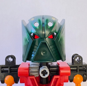 Lego Bionicle Kanohi Mask Matatu (Turaga) 8611 Orkahm Exclusive Retired Green
