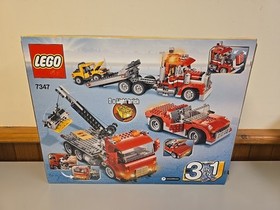 LEGO Creator 7347 Highway Pickup  3-in-1 Wrecker Tow Truck Crane Sports Car New 