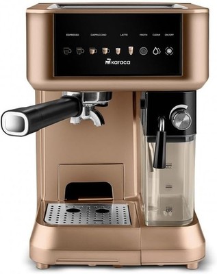 Kaffeevollautomat Espresso Latte Kaffeemaschine mit Milchaufschäumer Barista Style Best Neu