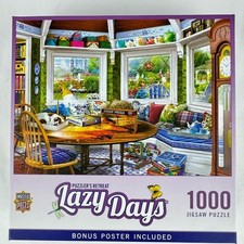Master Pieces Puzzlers Retreat  Lazy Days  10...