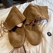 Reproduction Colonial Trekker Half Boots - 18th Century Reenactments Size 10