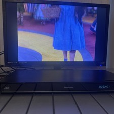 Panasonic DMP-BDT380 4K Blu-ray DVD Player Tested Working With Remote