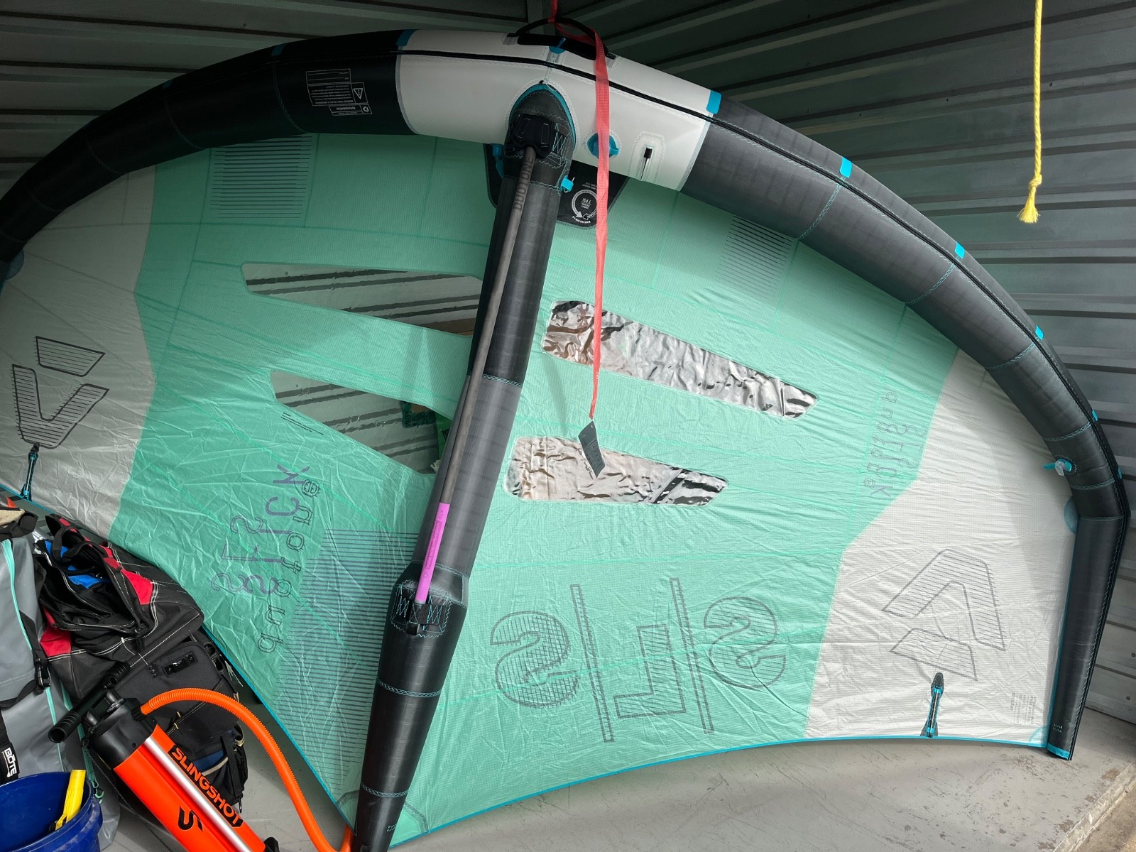 Duotone slick sls 6.0 wing foil inflatable wing. New- never used.