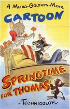 RARE 16mm Cartoon: SPRINGTIME FOR THOMAS TOM AND JERRY 1946 MGM / ANIMATED
