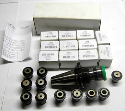 12 Pcs. Techniks CAT40 Bilz Style #1 Tension/Compression CNC Tapping Kit
