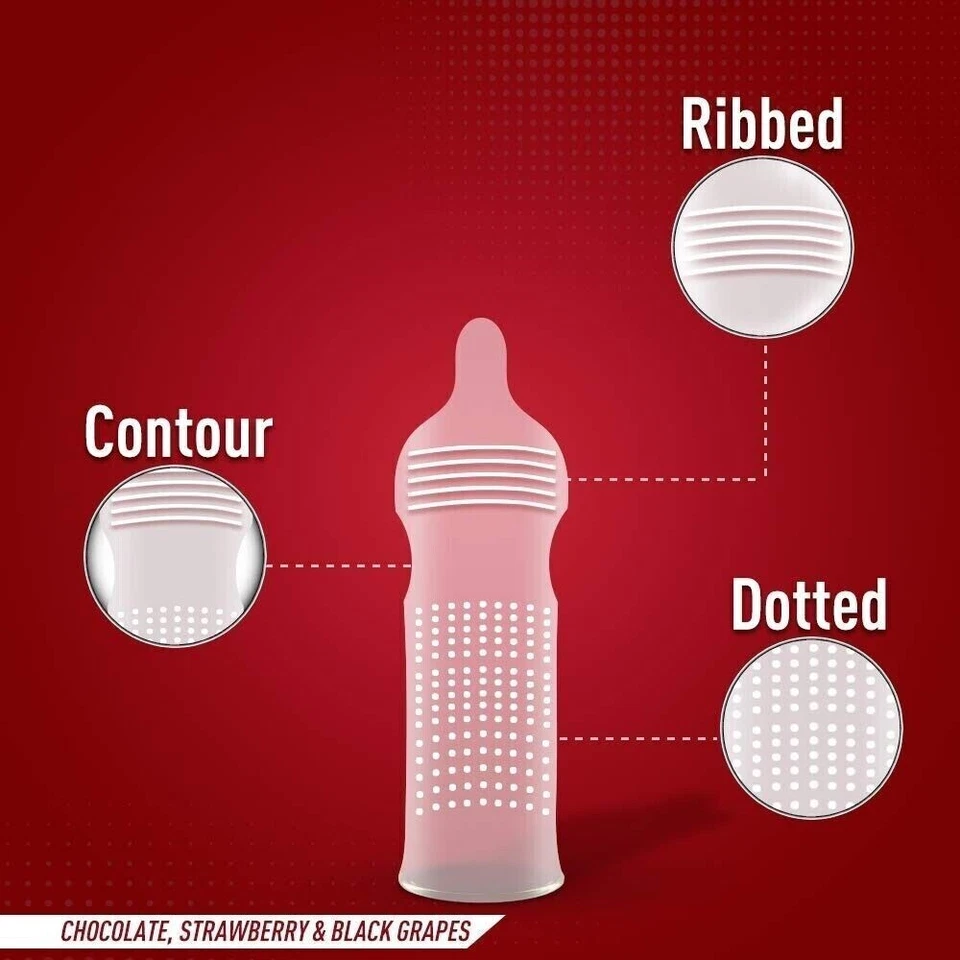 Juego de condones Manforce Mix de 6 x 10ps cada uno = 60 condones en total Foto 4 de 4