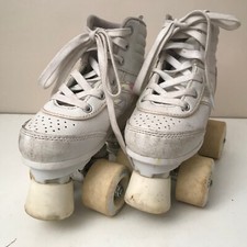 Pattini a rotelle Oxelo da donna - bianchi - taglia UK 11,5C