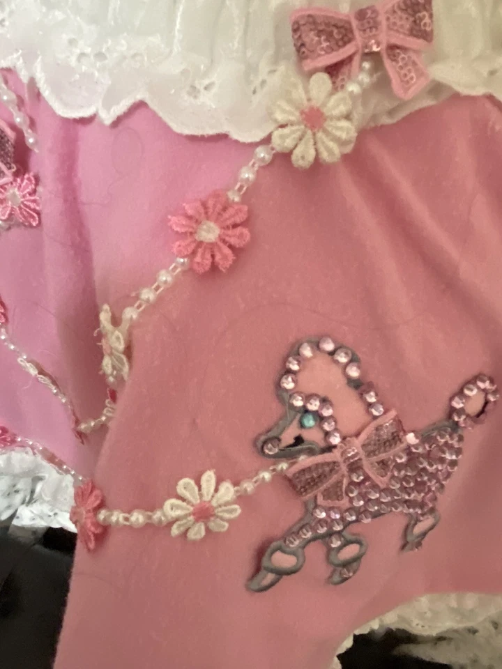 REBAJADO DE NUEVO PRECIOSO CONJUNTO DE CONCURSO HERMOSO LOTE DE BLING 5-6 NIÑAS Foto 2 de 4