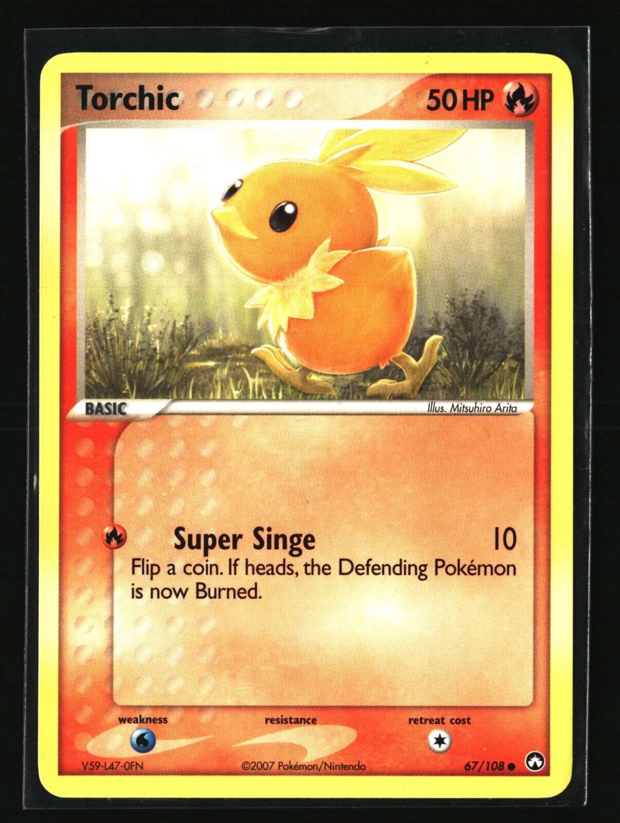 Pokemon TORCHIC 67/108 (2007 Power Keepers) NM/Near Mint