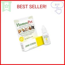 HomeoPet Joint Stress, Safe and Natural Joint Support for Dogs, Cats, and Other 