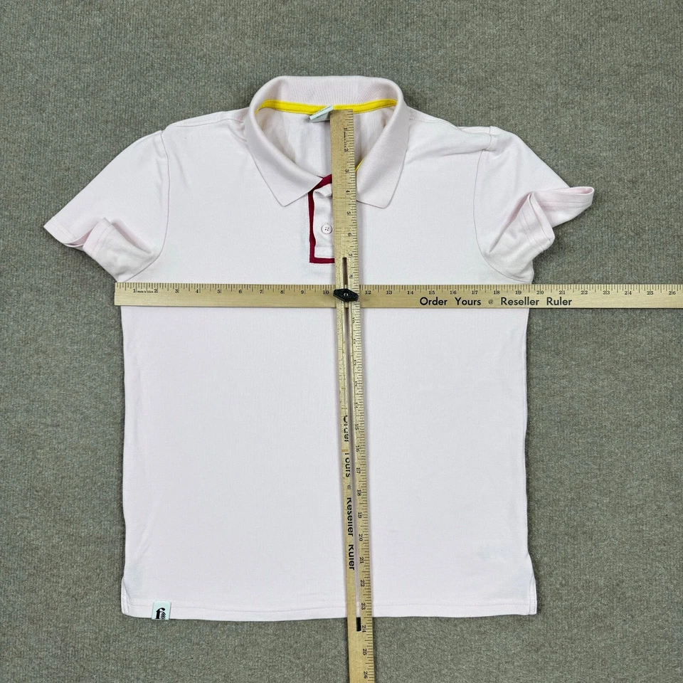 Bonobos Polo Shirt Womens Small S Pink Short Sleeve Collared Fielder Top Ladies - Image 3 of 4