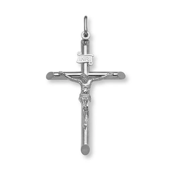 Platinum crucifix pendant deals