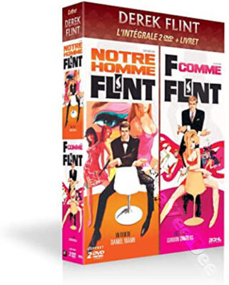 Our Man Flint / In Like Flint NEW PAL Cult 2-DVD Set Daniel Mann James Coburn