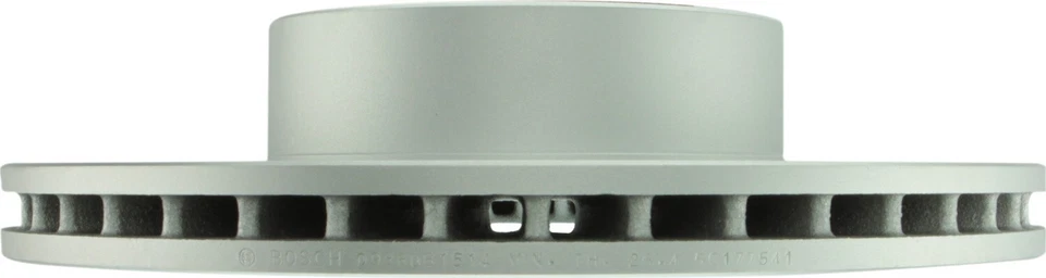 Rotor de freno de disco delantero QuietCast Bosch 2011-2017 BMW X3 2012 2013 2014 2015 Foto 4 de 4