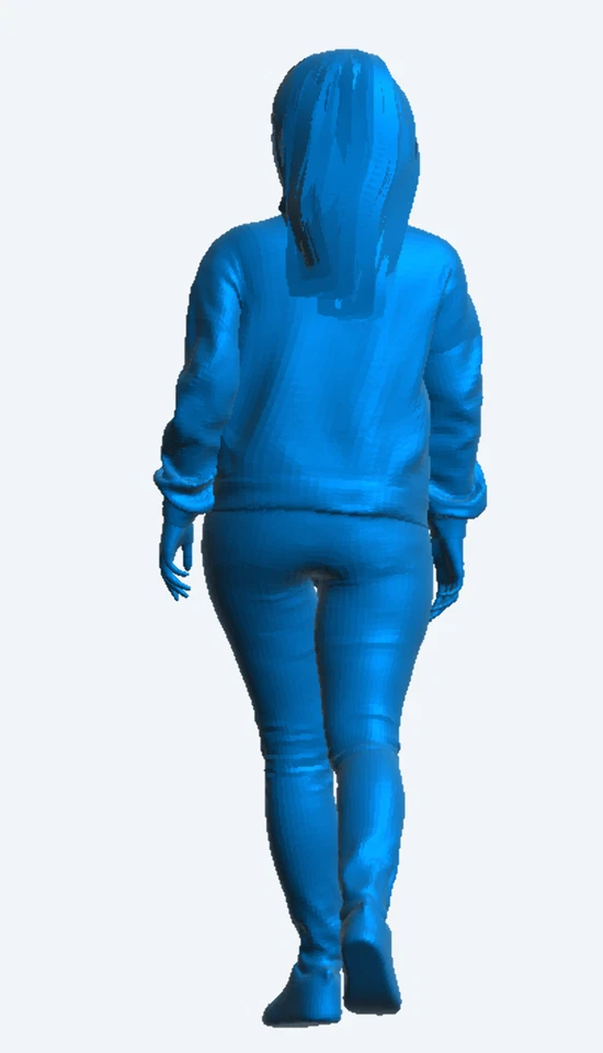 Jager Hobby W9 – Scale Model Casual African Woman with Dreadlocks - Image 4 of 4