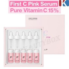 LIZ.K First C Pink Serum Pure Vitamin C 15 10ml 5ea Brightening Serum K-Beauty